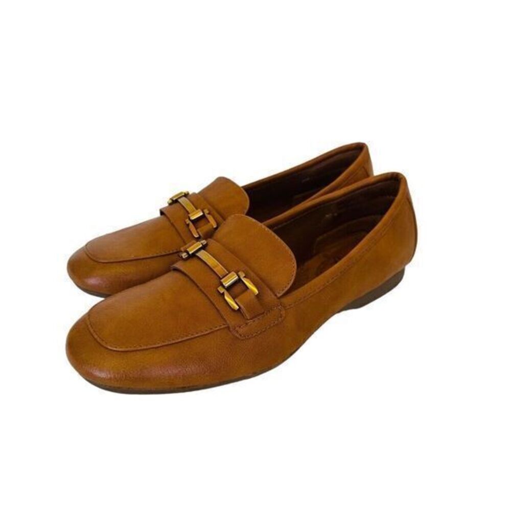 Eurosoft Women's‎ Kellsie Luggage Flat Loafer Cushion Insole Women's Size 8M NWB - Picture 4 of 13